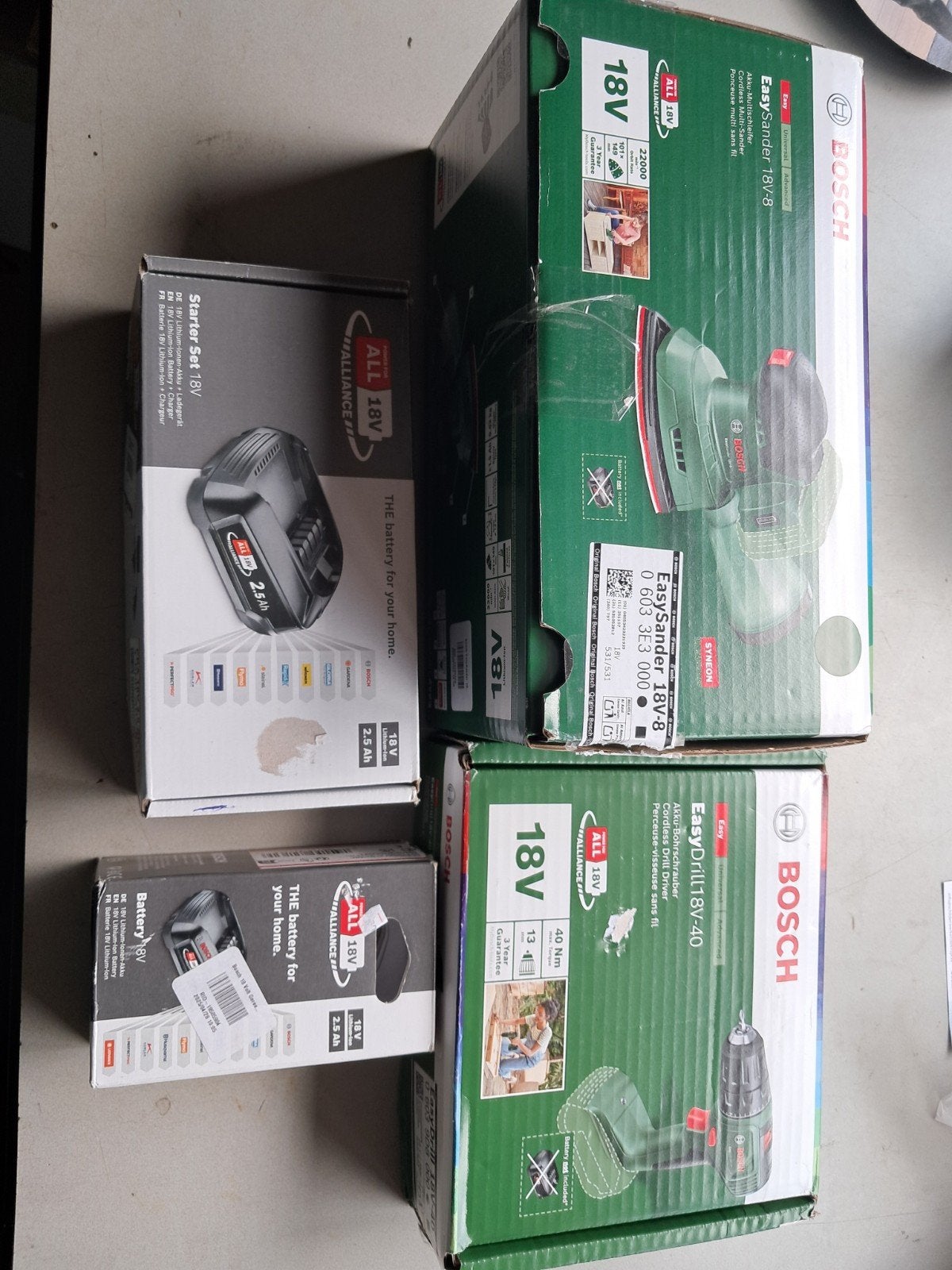 Bosch gereedschap set, Bosch, Nieuw, Boor- en Schroefmachine, Robert Bosch Power Tools GmbH, Max-Lang-Straße 40-46, 70771 Leinfelden-Echterdingen, Duitsland