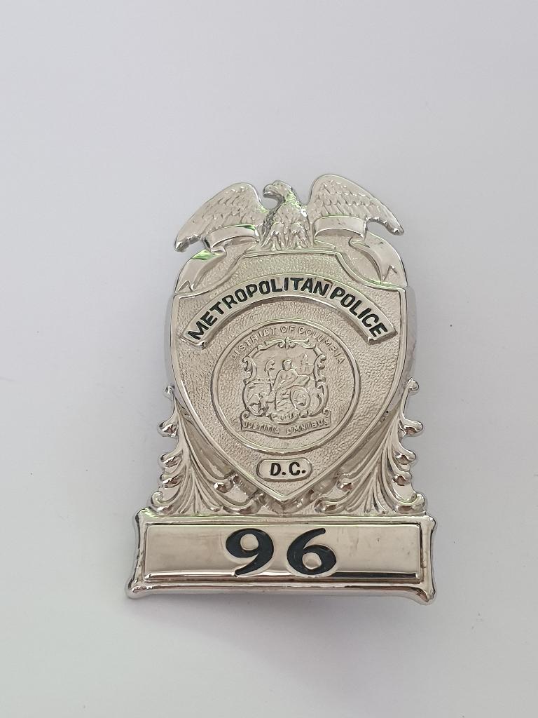 USA police badge, Verzenden, Overige soorten, Amerika, Embleem of Badge