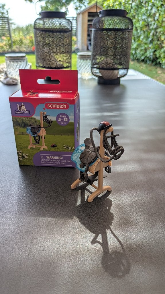 schleich accessoires voor paardentrailer, Ophalen of Verzenden, Zo goed als nieuw