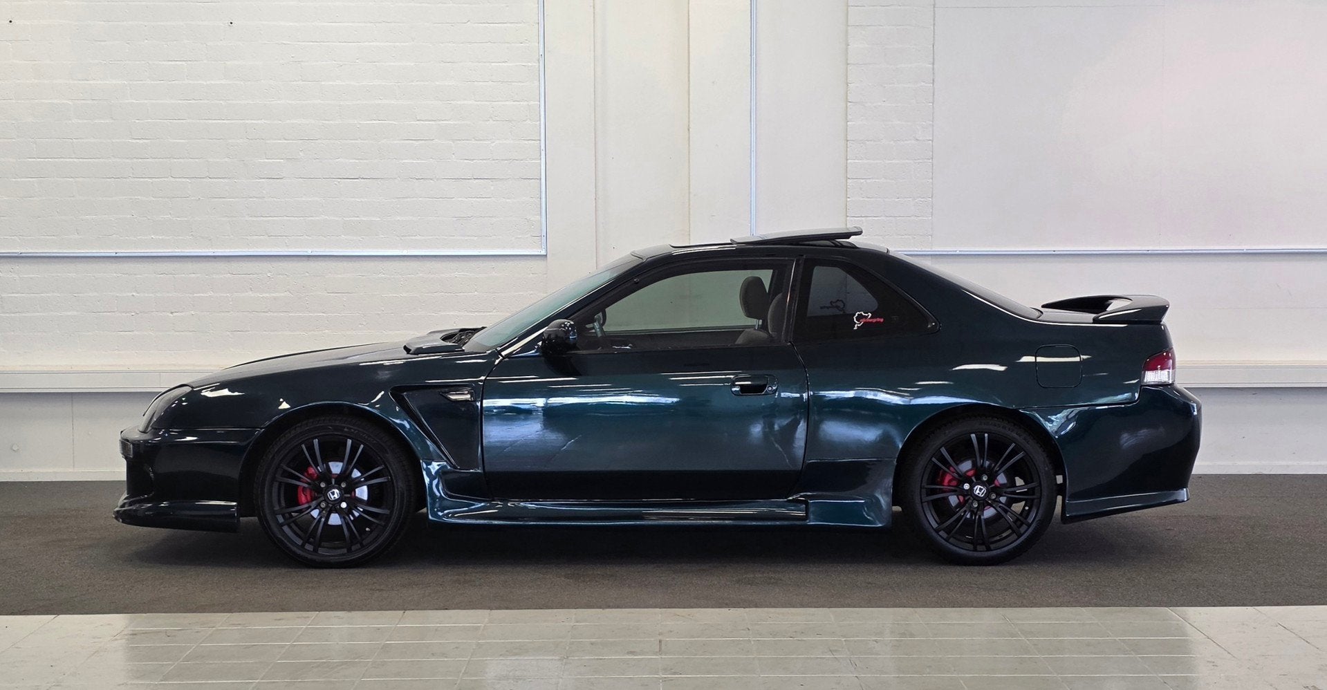 Honda Prelude 2.0i 16V Type R uitgevoerd Led Xenon Camera An, Stof, Gebruikt, Zwart, 133 pk