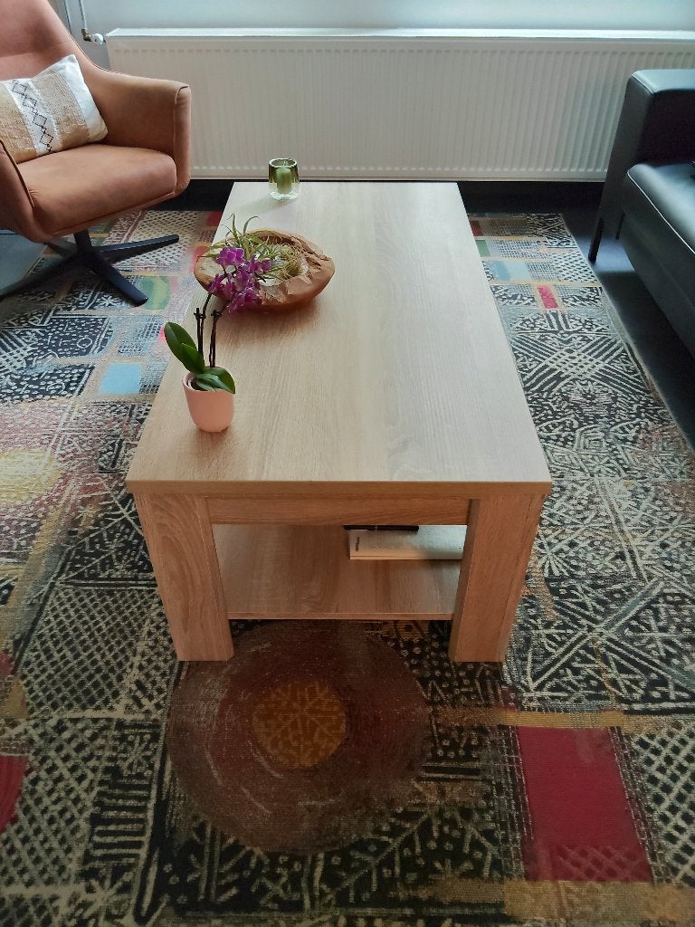 Salontafel, Huis en Inrichting, Ophalen, 100 tot 150 cm, 50 tot 100 cm, Zo goed als nieuw