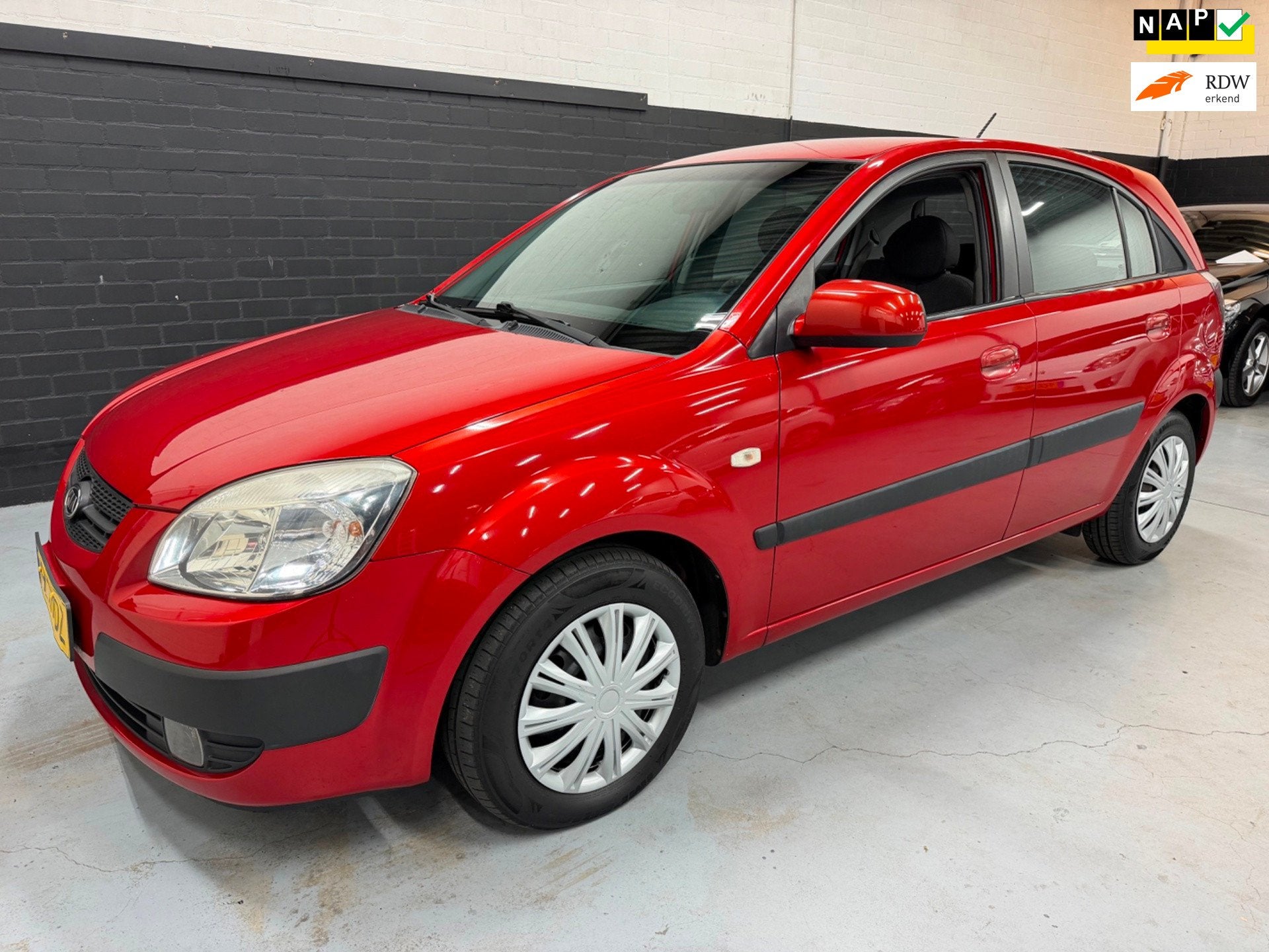 Kia Rio 1.4 X-tra Nap/5Drs/Airco/APK 05-2027!, Voorwielaandrijving, Stof, 4 cilinders, 1054 kg