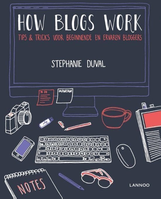 Bloghandboek, Ophalen of Verzenden, Zo goed als nieuw, Stephanie Duval