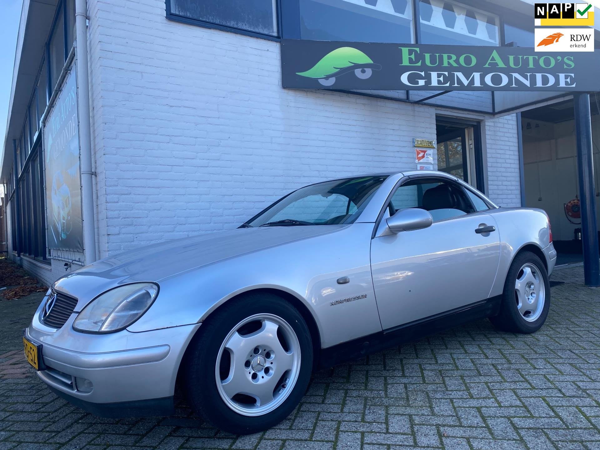 Mercedes-Benz SLK-klasse 230 K. CABRIO HARDTOP 150040 km nap, Achterwielaandrijving, Gebruikt, 4 cilinders, Cabriolet
