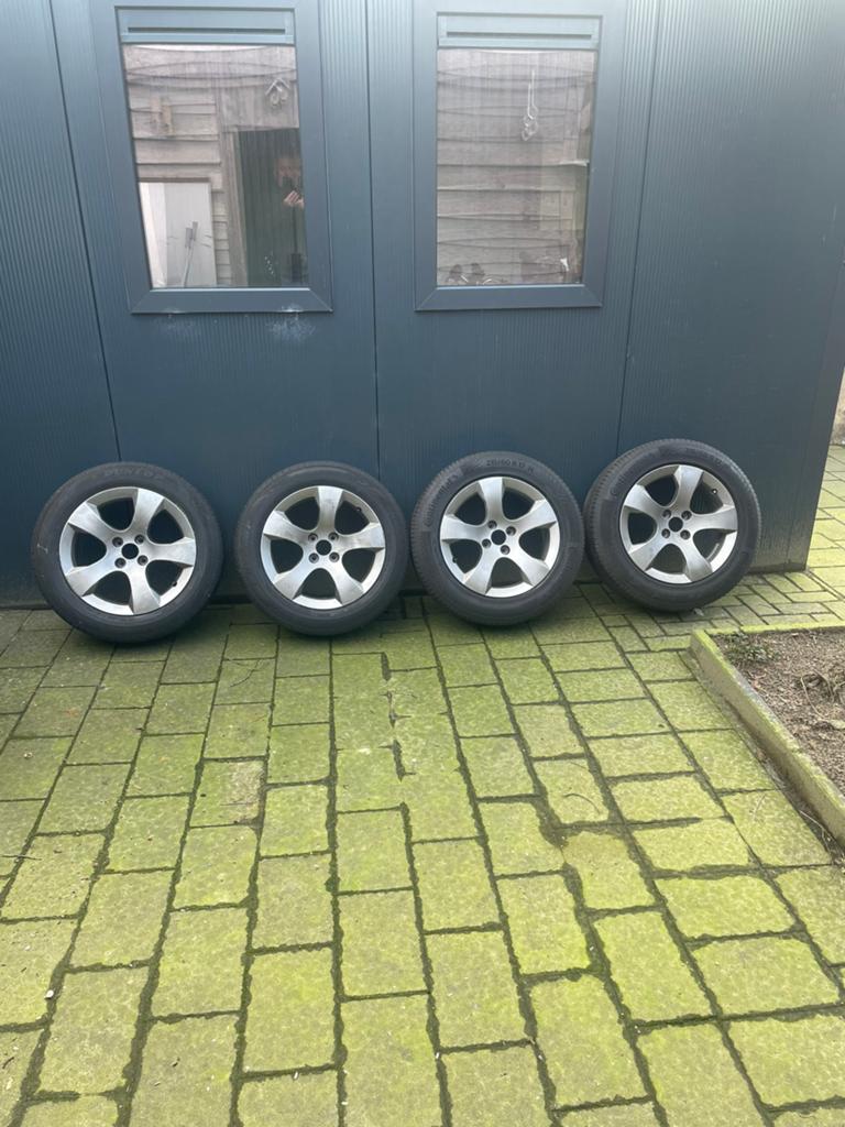 Peugeot velgen 4x108 17 inch, Auto-onderdelen, Ophalen, Banden en Velgen, 17 inch, Personenwagen