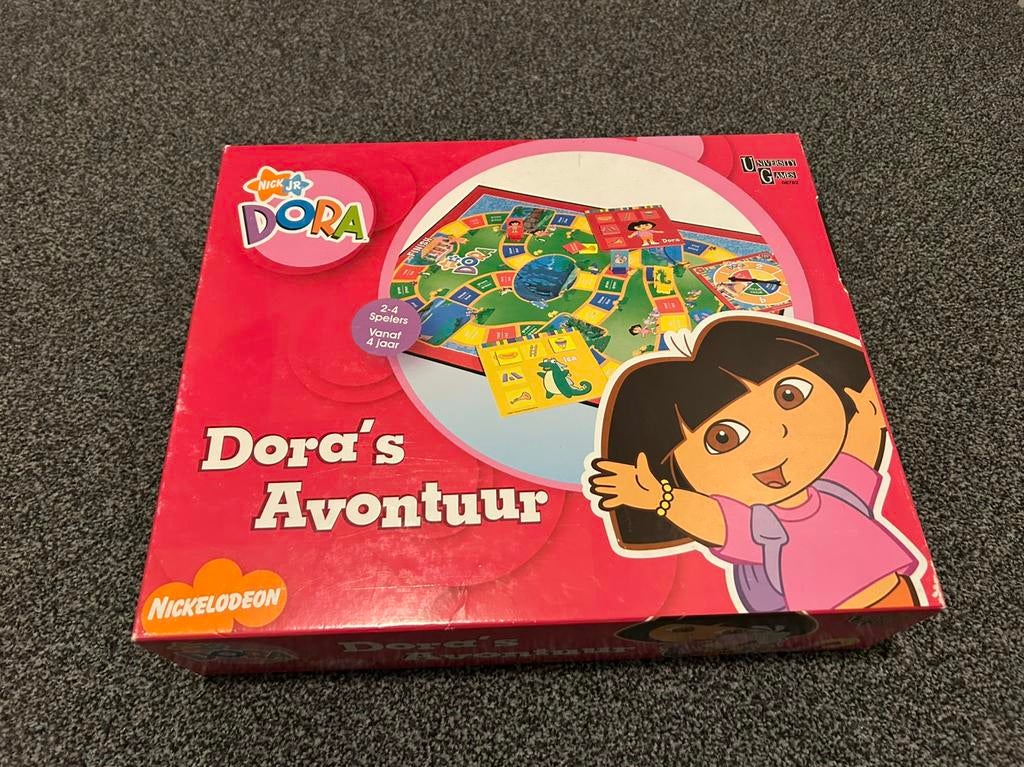 Dora’s avontuur spel, Drie of vier spelers, Ophalen, Zo goed als nieuw
