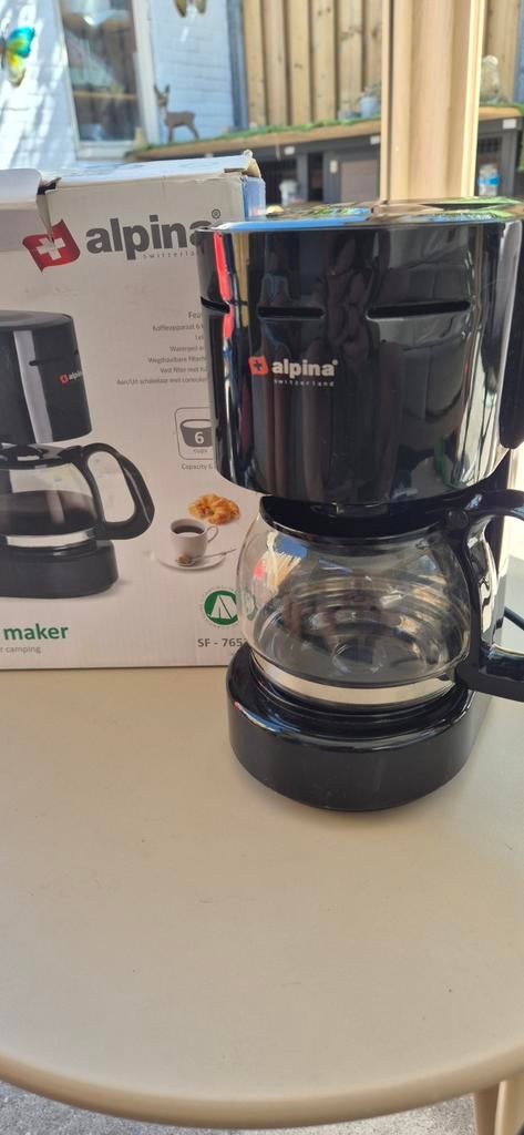 Alpina Koffiezetapparaat - Ideaal voor Camping (6 kopjes), Ophalen of Verzenden, Gebruikt