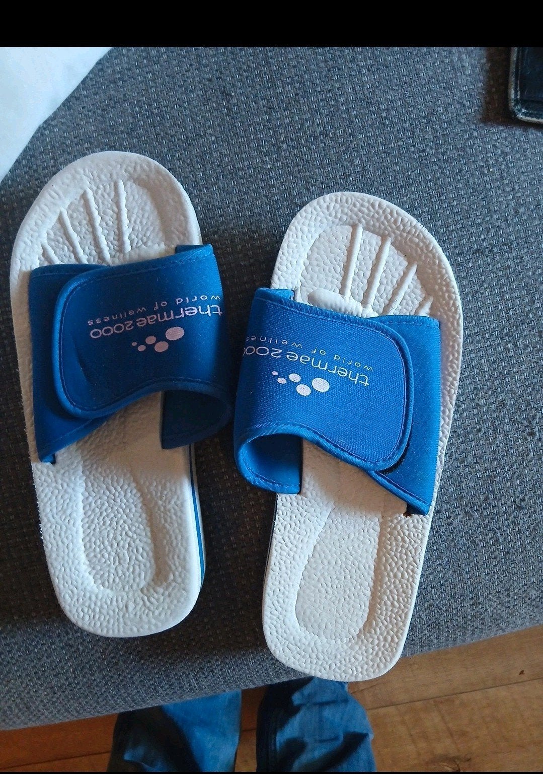 Thermae 2000 slippers - Maat universeel, Slippers, Blauw, Thermae 2000, Ophalen of Verzenden