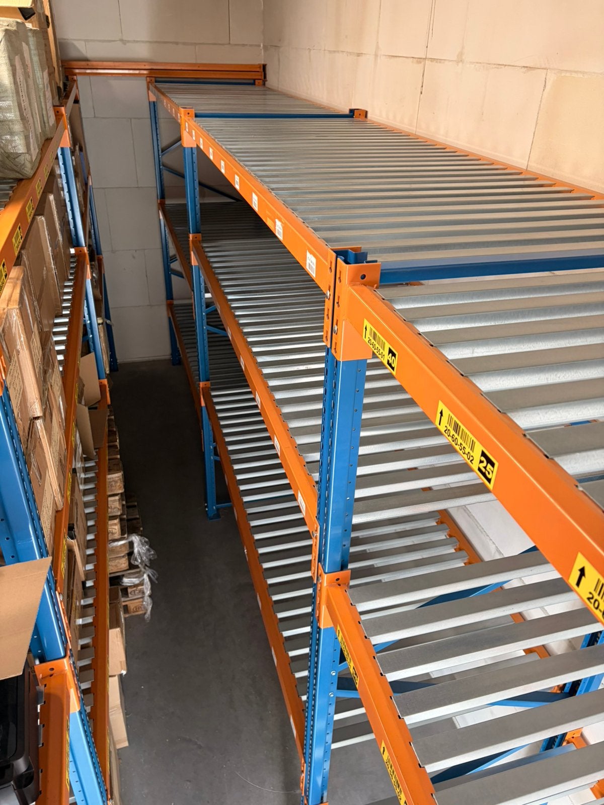 1 x NEDCON palletstelling 8,5 meter breed – 3 niveaus, Zakelijke goederen, Ophalen