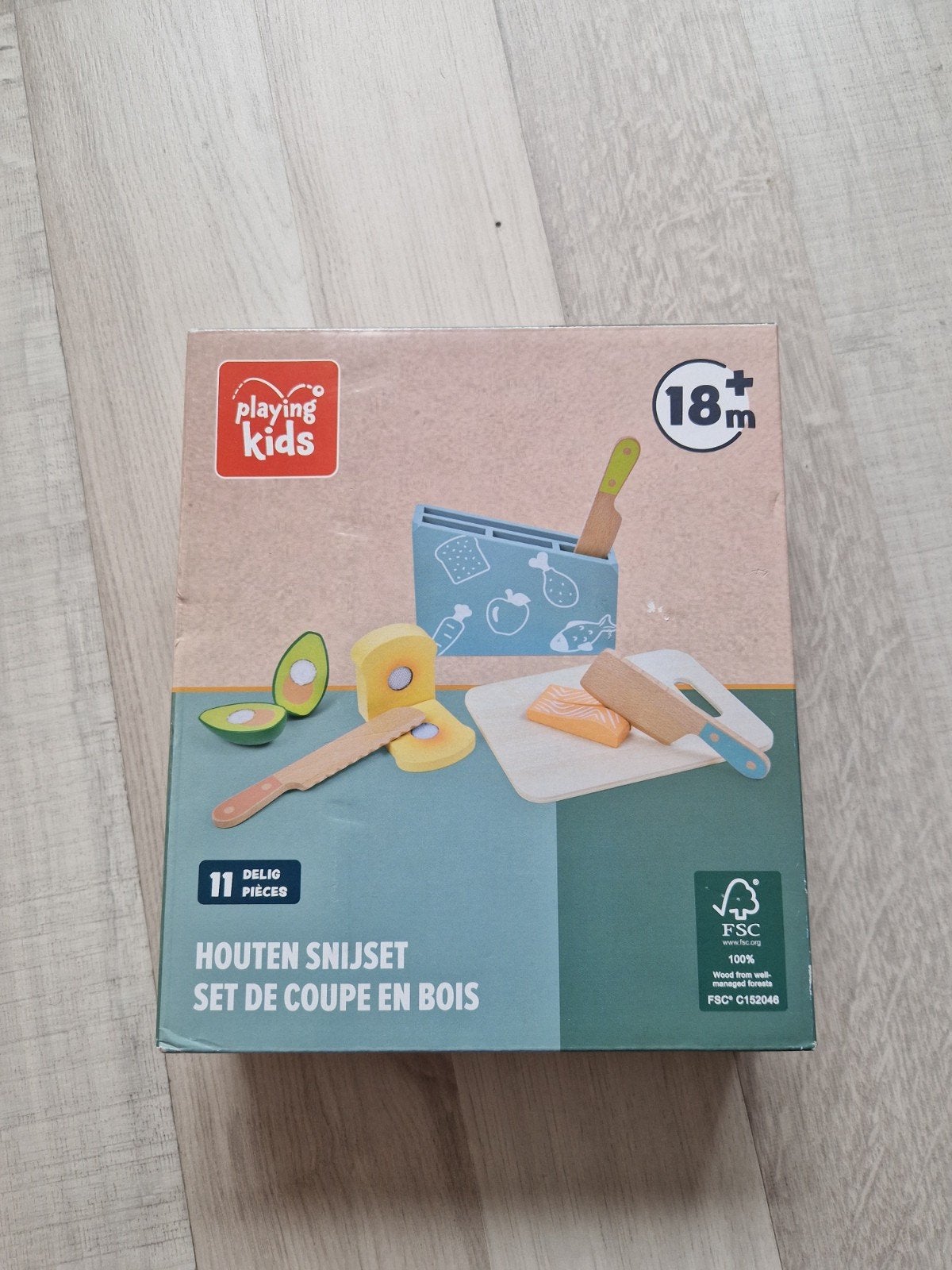 Houten snijset nieuw, Ophalen of Verzenden