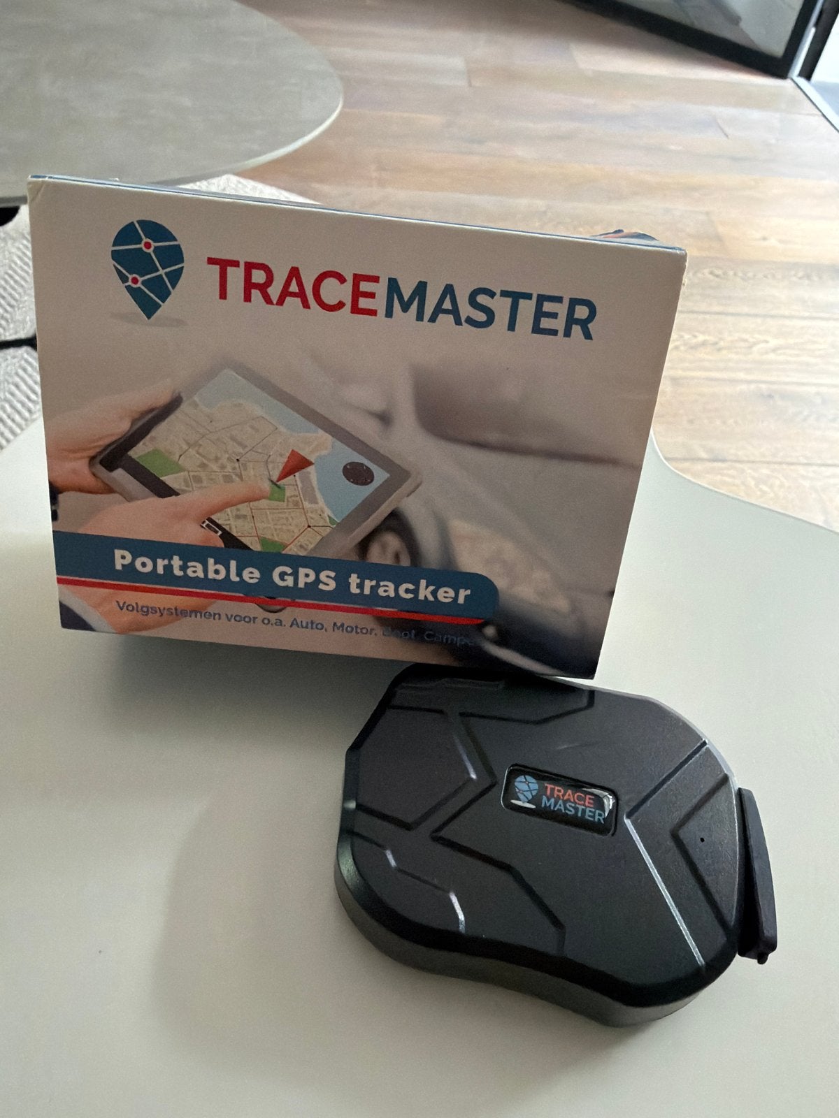 TraceMaster Draagbare GPS Tracker - Compleet, Ophalen, Zo goed als nieuw