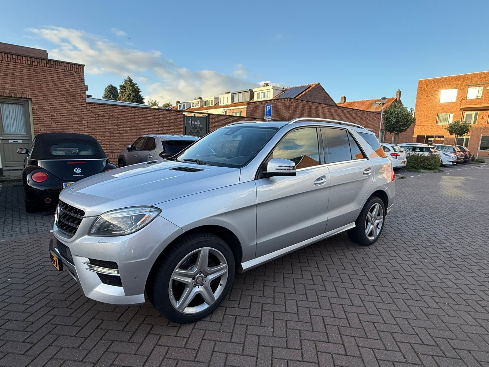 Mercedes-Benz M-Klasse Ml250 Bluetec 4MATIC 2014 Grijs, Auto's, Automaat, 15 km/l, 4 cilinders, Diesel
