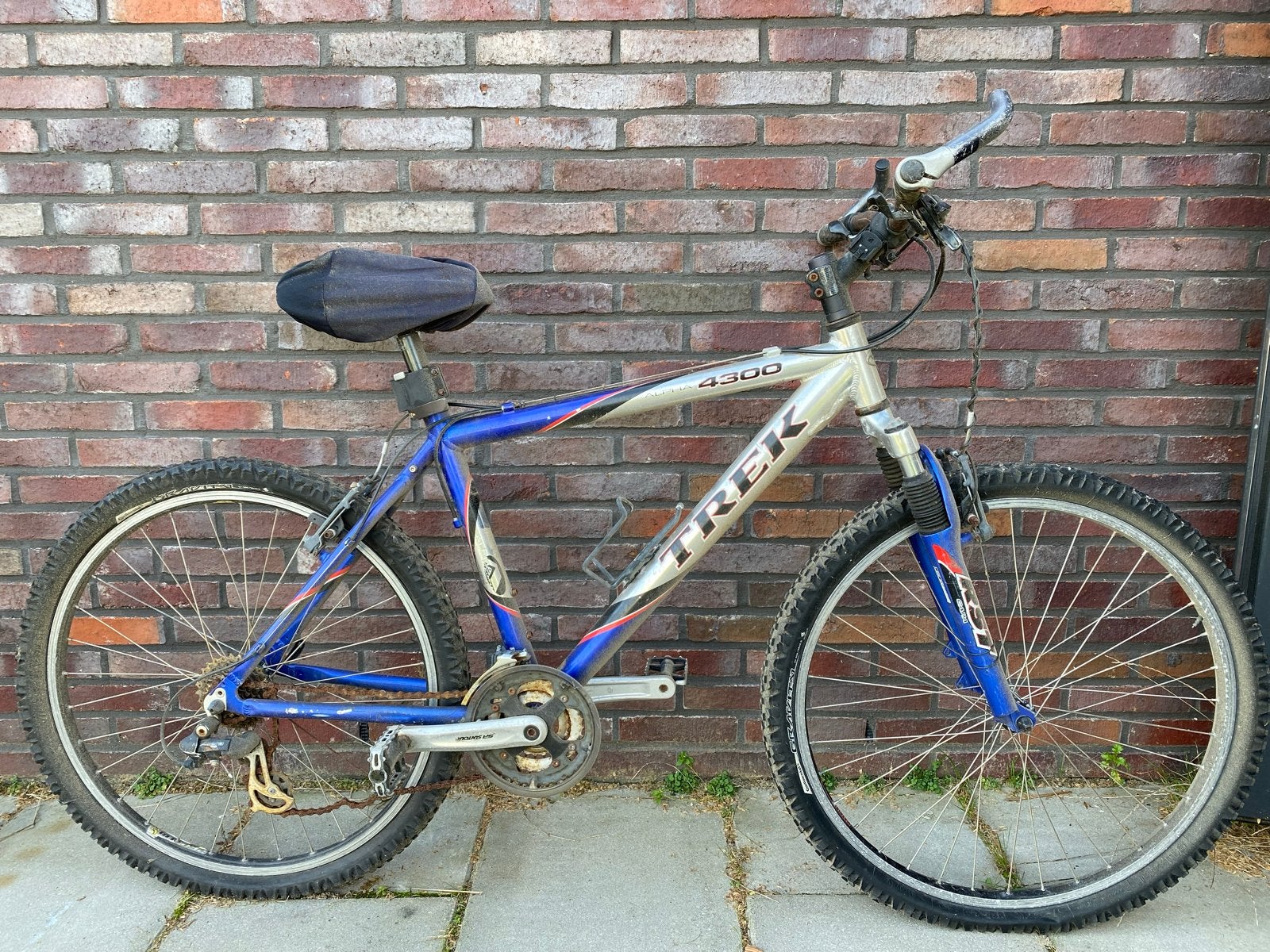 Trek 4300 Mountainbike - Gebruikt/opknapper, Ophalen, Gebruikt, Hardtail, 45 tot 49 cm