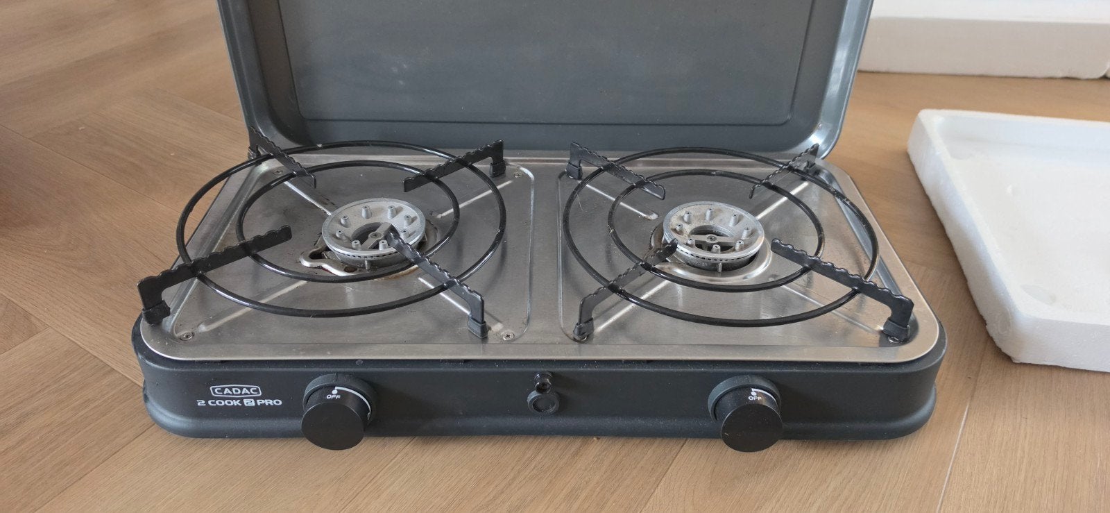 Cadac 2-cook pro 2 pitter gasfornuis camping, Ophalen, Zo goed als nieuw