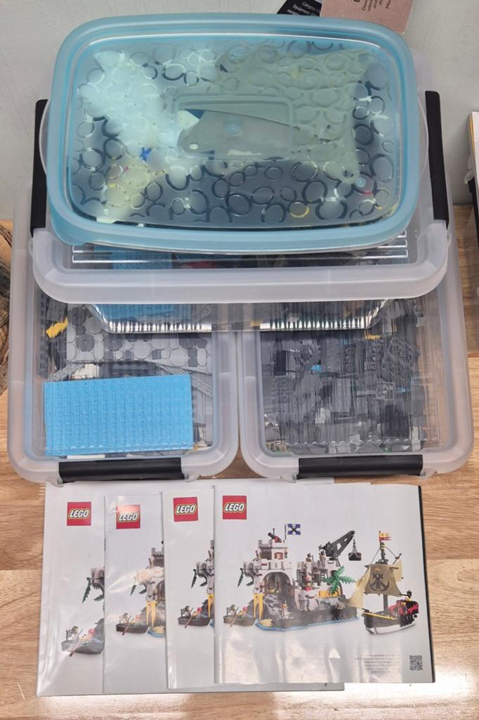 LEGO Eldorado Fort 10320, Lego, Zo goed als nieuw, Inclusief instructies, Pirates