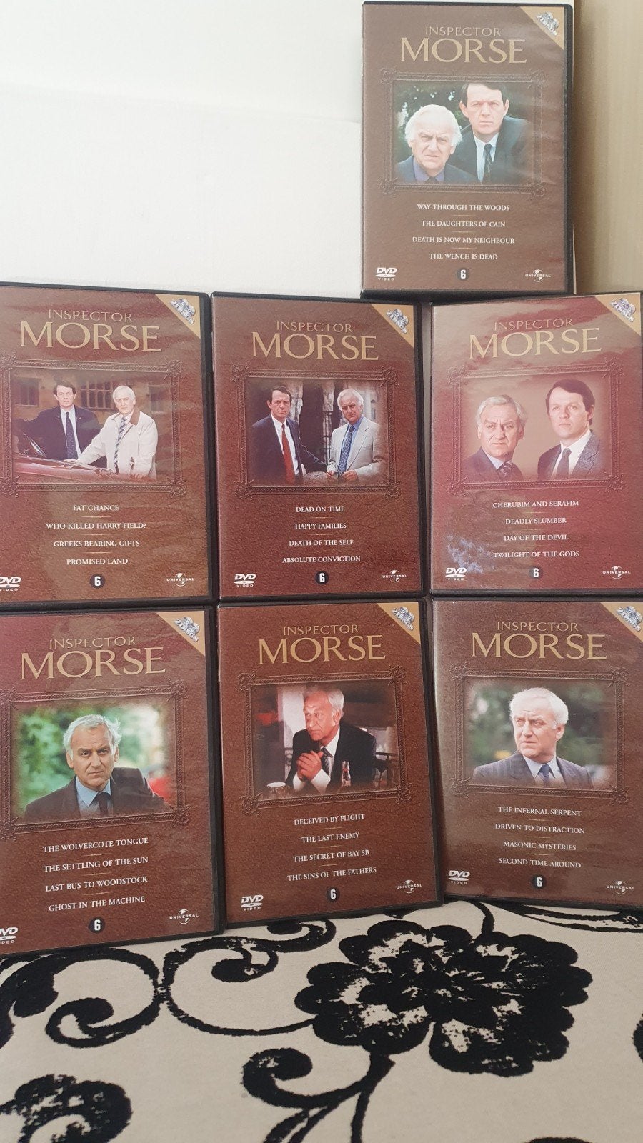 Inspector Morse Compl. DVD Coll. 7 stuks - Seizoen 2-8, Engels, Nederlands, Ophalen of Verzenden, Zo goed als nieuw