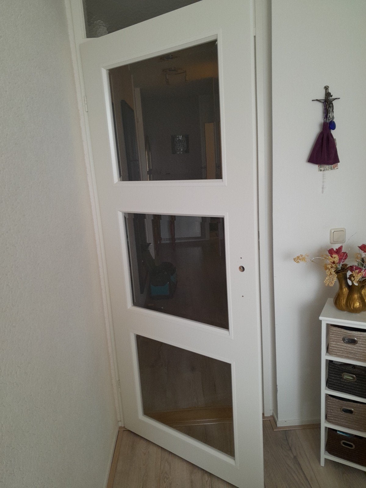 Nieuwe opdekdeur!, Binnendeur, Nieuw, Ophalen of Verzenden, Glas