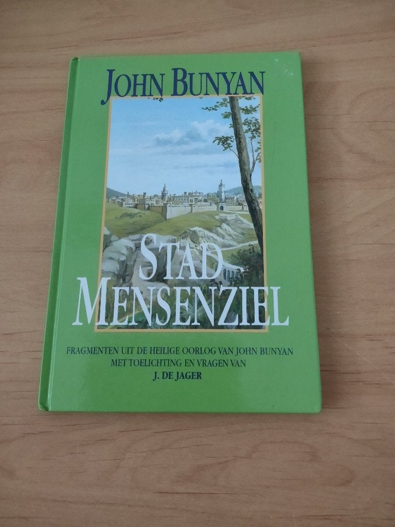Stad mensenziel- John Bunyan/J de Jager, Ophalen of Verzenden, Zo goed als nieuw, Christendom | Protestants