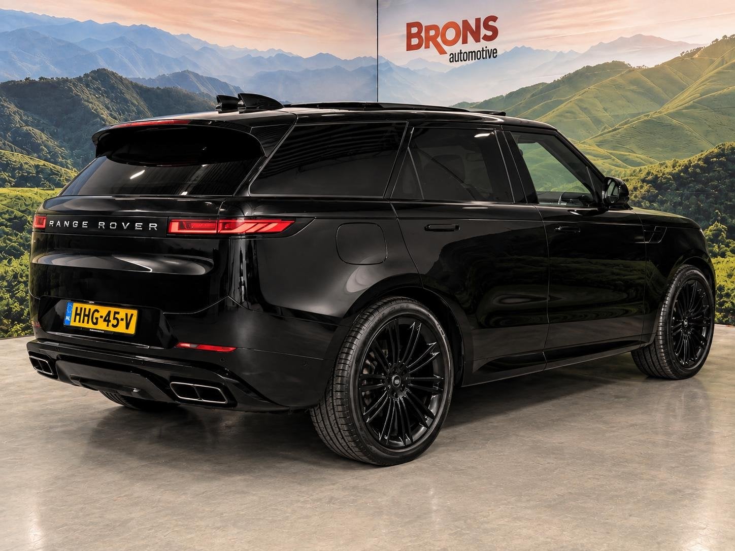 Land Rover Range Rover Sport 3.0 P460e PHEV Dealer onderhoud, Auto's, Automaat, 3000 kg, Zwart, Bedrijf
