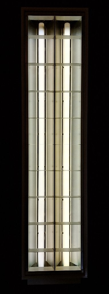 TL bak armatuur incl 2 TL lampen, Ophalen, Gebruikt, Wit, TL- en paneelverlichting