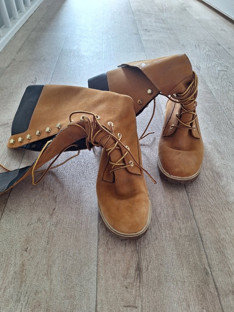 Timberland laarzen, Hoge laarzen, Bruin, Ophalen of Verzenden, Timberland