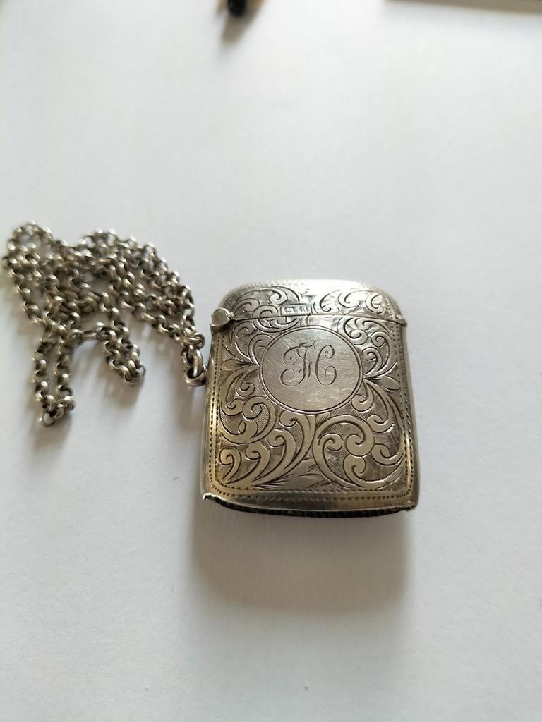 Antieke zilveren tondeldoos., Antiek en Kunst, Antiek | Goud en Zilver, Verzenden