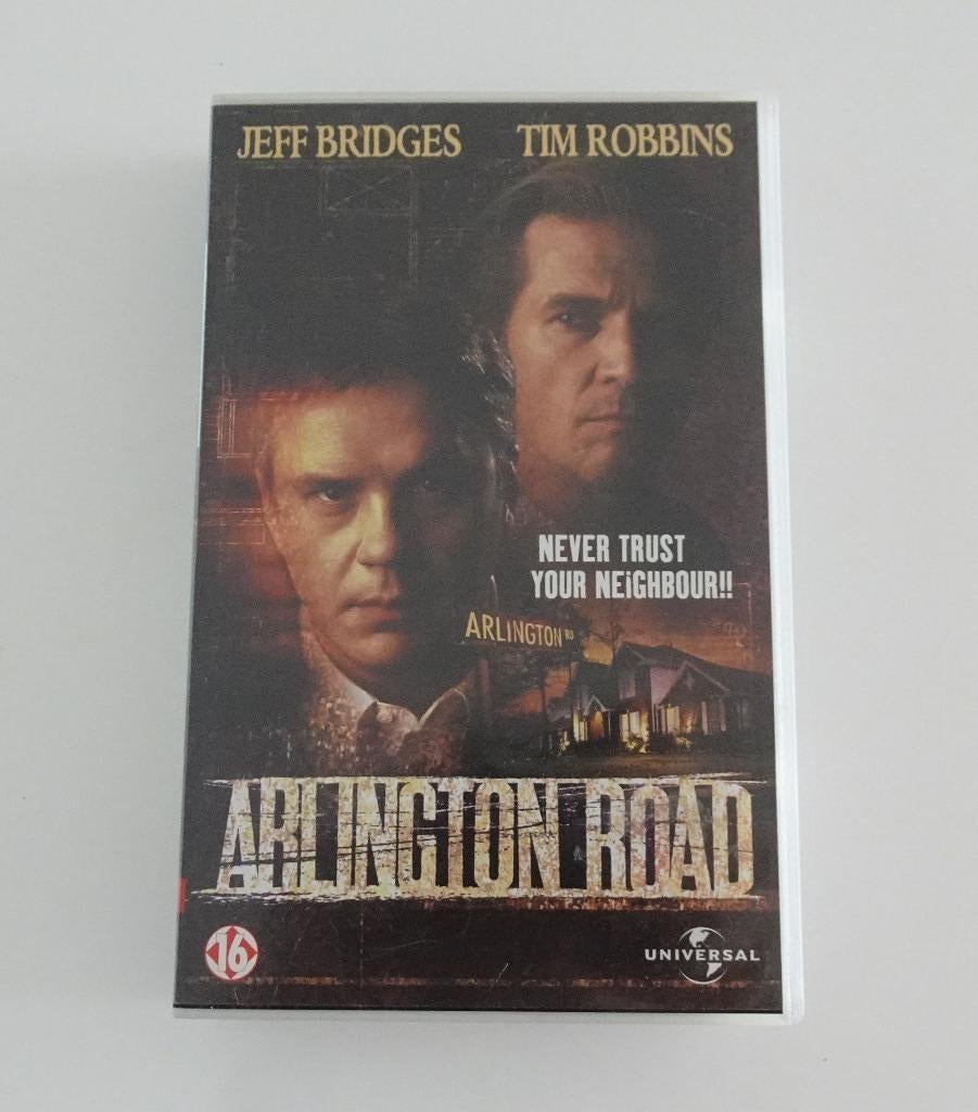 Arlington Road - Film op VHS uit 1999, Vanaf 12 jaar, Ophalen, Zo goed als nieuw