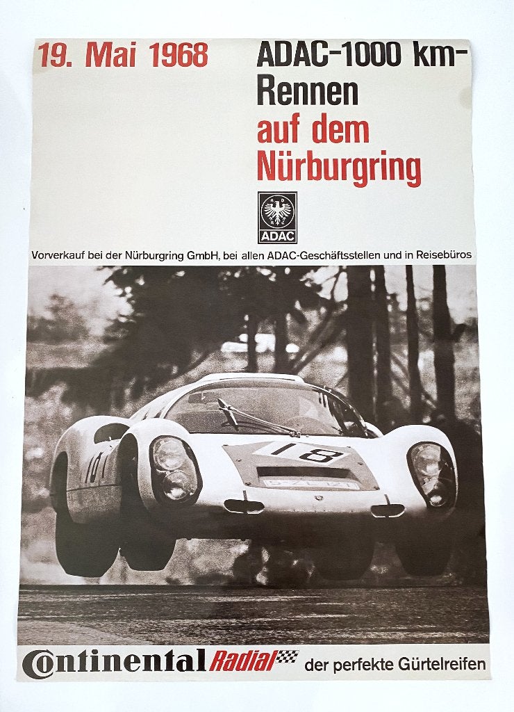 Porsche 910 – 1000 km Nürburgring 1968, Verzenden, Zo goed als nieuw, Auto's