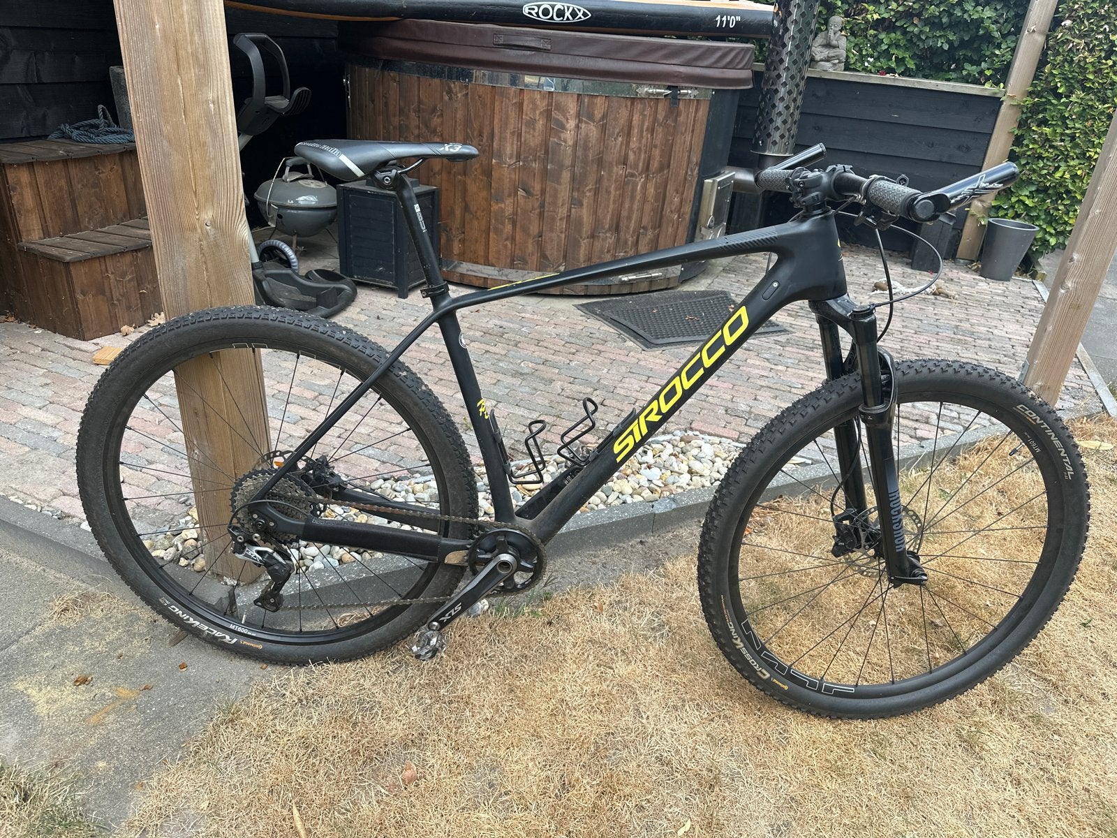 Sirocco Mountainbike met Shimano SLX, goede staat, Gebruikt, Hardtail, Heren, Schijfrem
