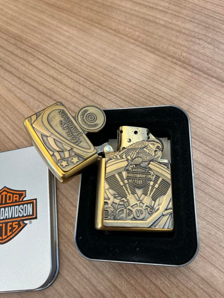 Zippo Harley Davidson, Verzamelen, Rookartikelen, Aanstekers en Luciferdoosjes, Ophalen of Verzenden, Nieuw, Aansteker