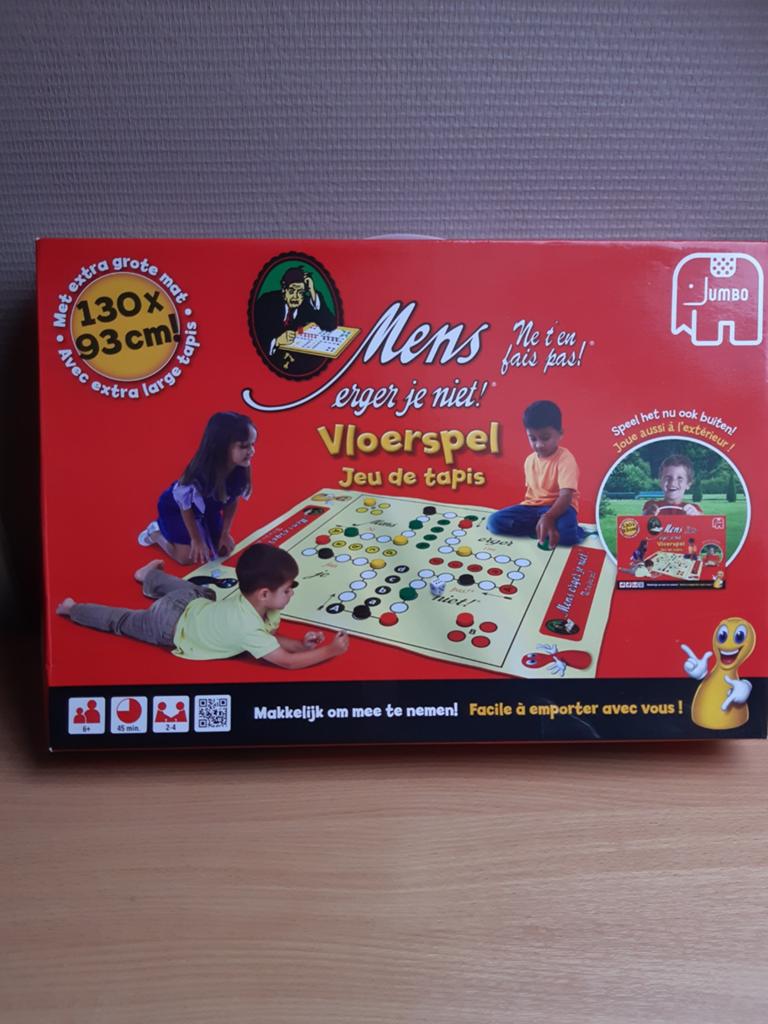 Mens erger je niet voor buiten, Hobby en Vrije tijd, Gezelschapsspellen | Bordspellen, Een of twee spelers, Ophalen of Verzenden
