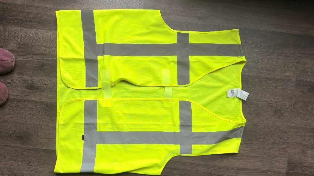 Veiligheids hesje Geel XL, Ophalen of Verzenden, Zo goed als nieuw