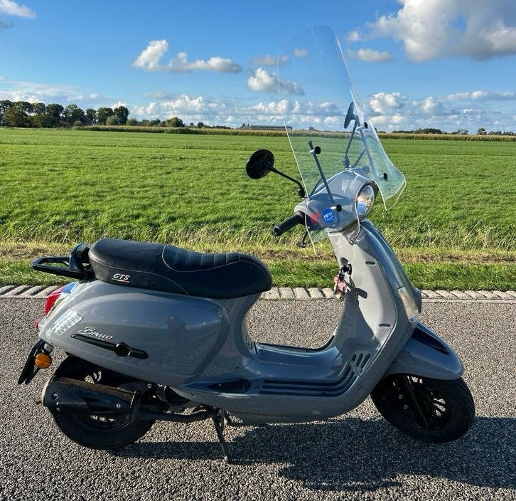 GTS Bravo Scooter - Grijs - Geel kenteken, Gebruikt, Benzine, Ophalen, Overige merken