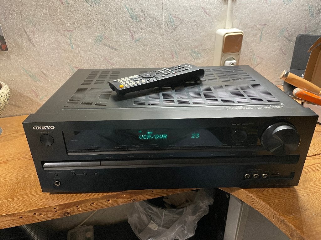Onkyo AV 5.1 Receiver TX-SR313 met klein defect, Ophalen, Gebruikt, 60 tot 120 watt, Onkyo
