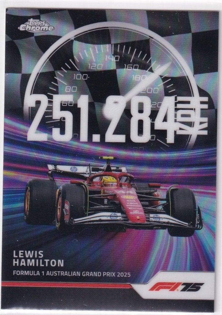 Lewis Hamilton Top Speed Refractor #TS-2, Verzenden, Nieuw, Formule 1