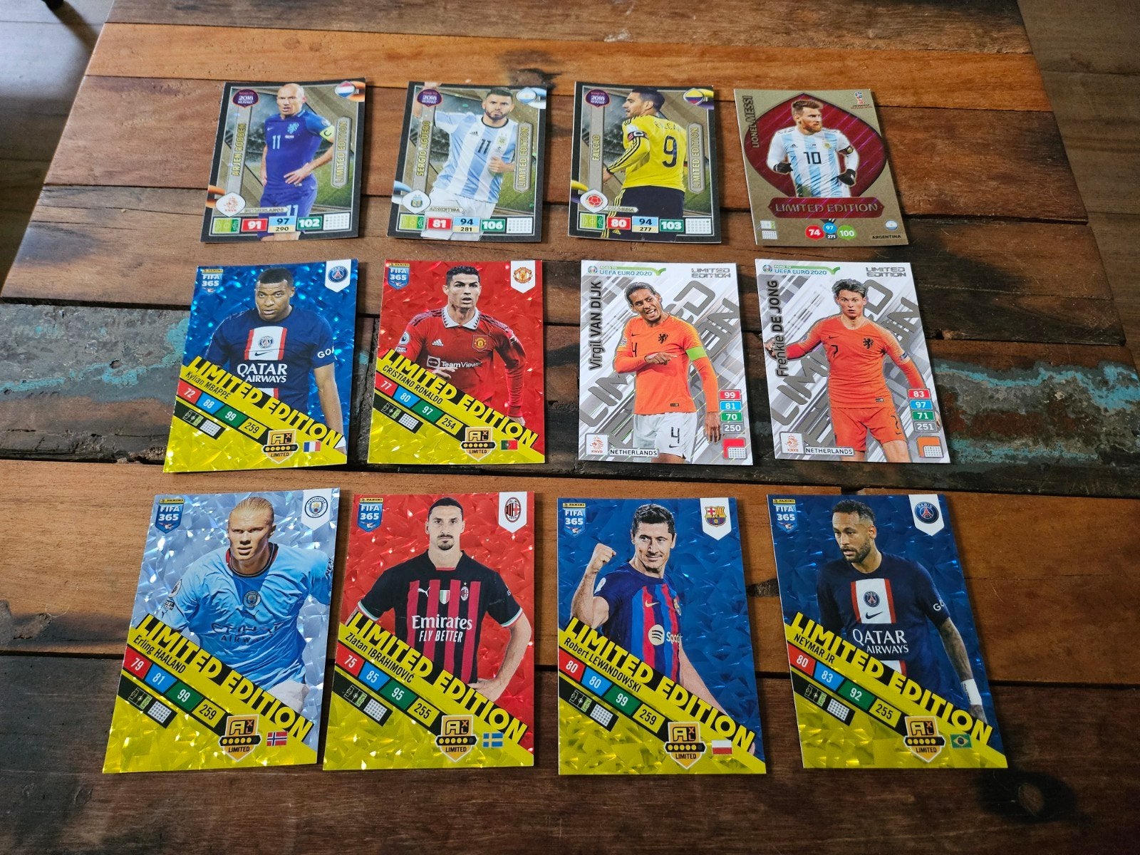 Panini FIFA 365 Adrenalyn XL Speciale kaarten, Ophalen, Zo goed als nieuw, Buitenlandse clubs, Poster, Plaatje of Sticker