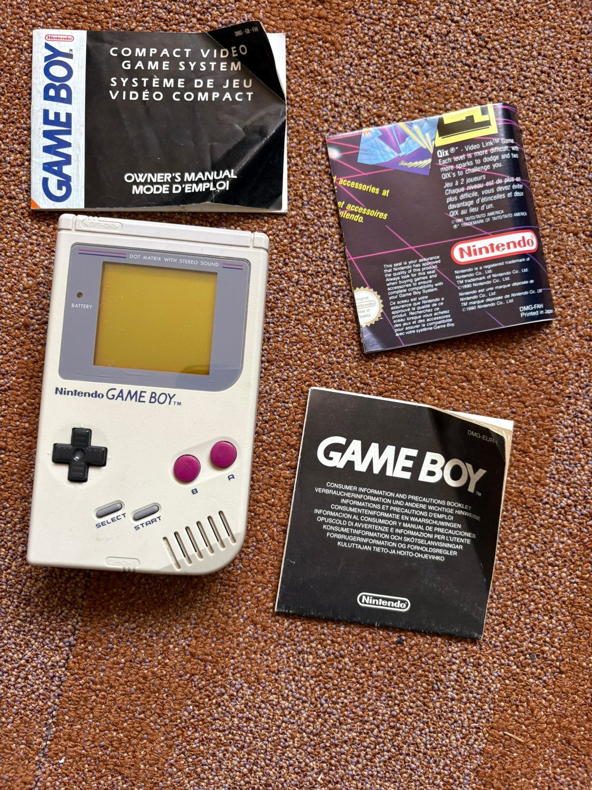 Nintendo Gameboy Classic met gebrek en vergrootglas, Ophalen, Gebruikt
