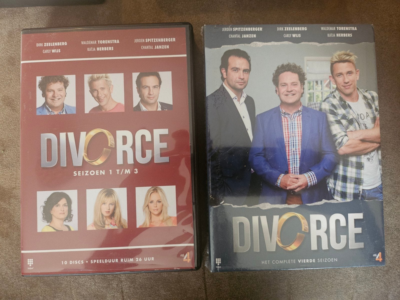 Divorce Seizoen 1 t/m 4 DVD Boxset - Komische Dramaserie, Gebruikt, Nederlands, Overige genres, Vanaf 12 jaar