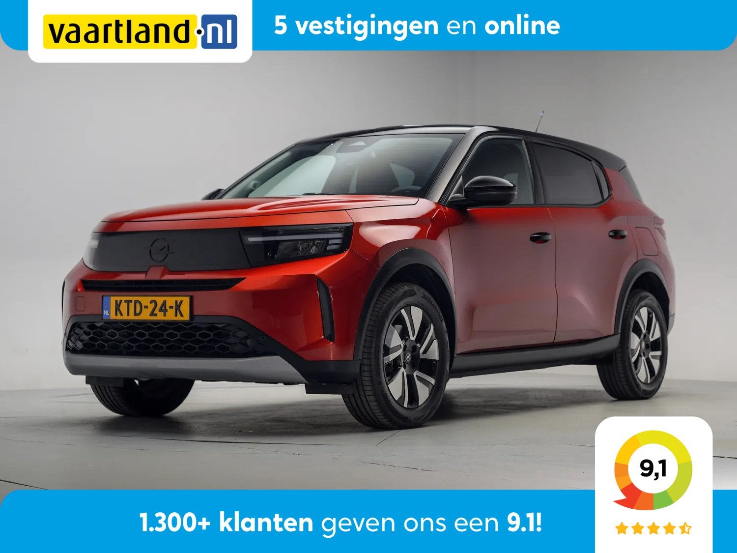 Opel Frontera Electric GS 44 kWh Electric GS 44 kWh [ LED Na, Auto's, Automaat, 0 cilinders, Gebruikt, Frontera