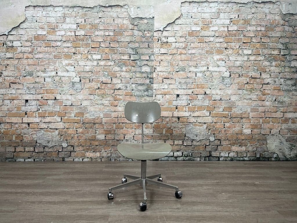 Wilde+Spieth S 197 R – Groen/Grijs Hout | Egon Eiermann, Ophalen, Zo goed als nieuw, Grijs, Bureaustoel