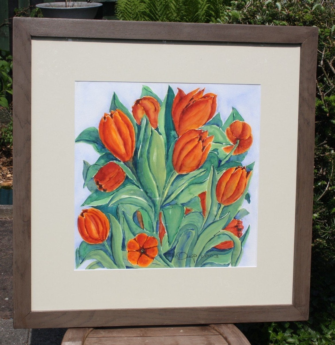 Schilderijen Tulpen en Rozen
70 x 70 Aquarel guache, Antiek en Kunst, Kunst | Schilderijen | Modern, Ophalen