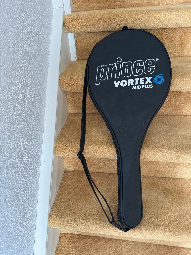 Prince Vortex Mid Plus Tennisracket met originele draaghoes, Ophalen, Gebruikt, Prince, Racket