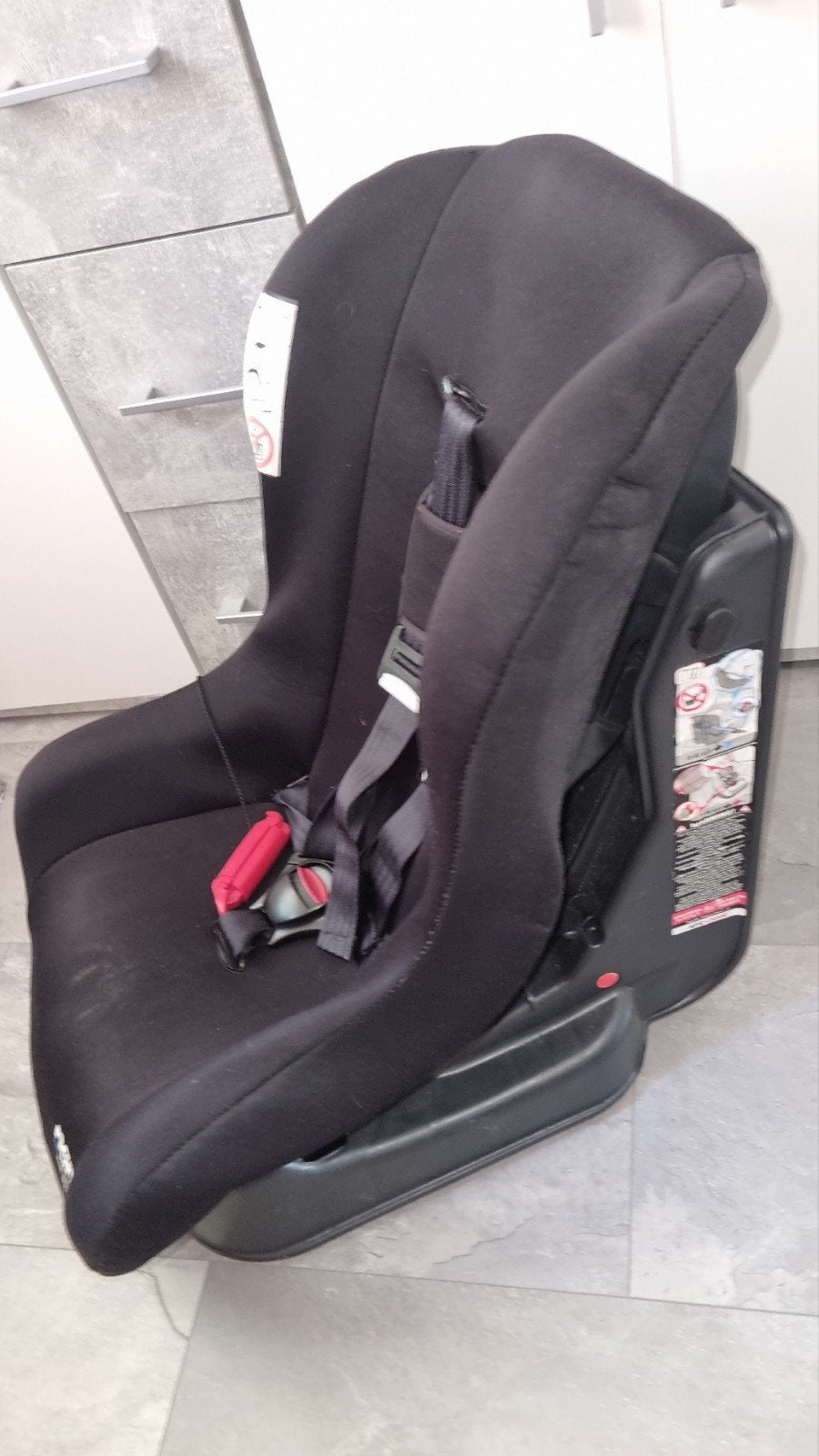 Nania autostoeltje 0-18 kg - Zwart, Kinderen en Baby's, Overige merken, Autogordel of Isofix, Gebruikt, 0 t/m 18 kg