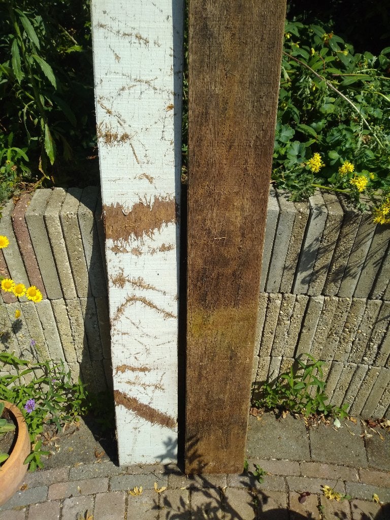 eiken planken, Ophalen, Gebruikt, 25 tot 50 mm, Eiken
