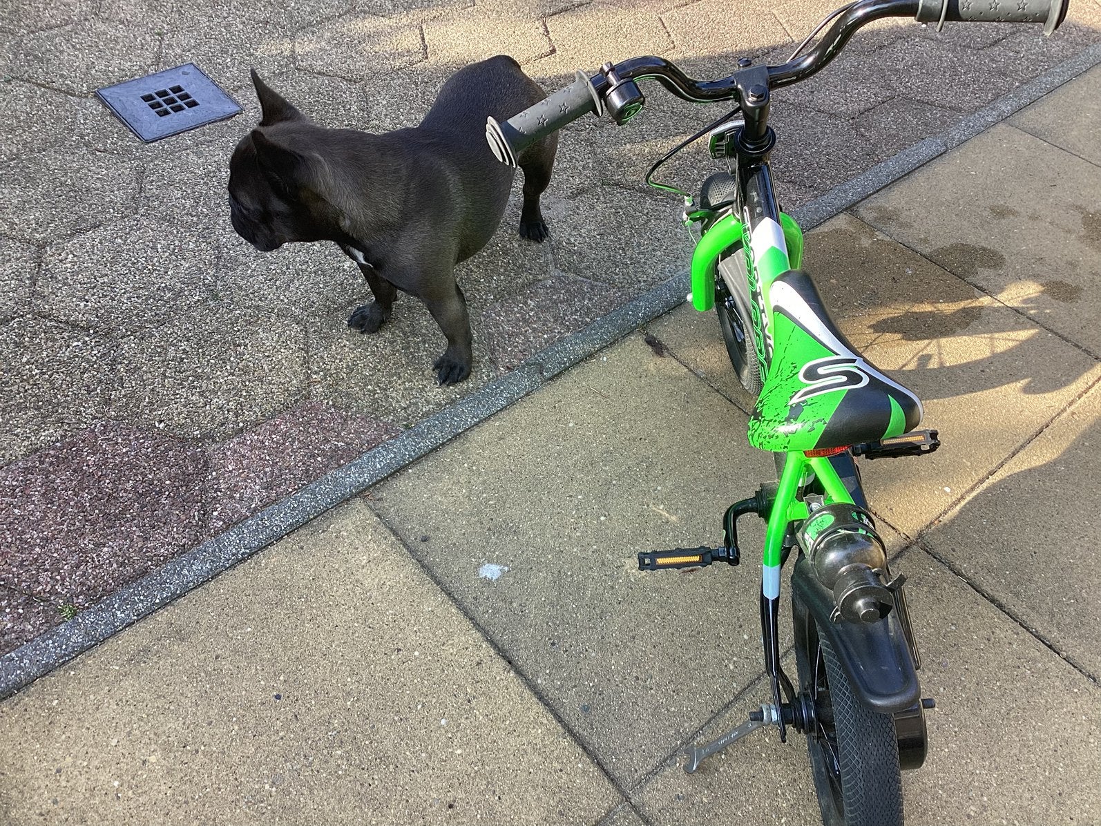 Kinderfiets, Ophalen, Zo goed als nieuw