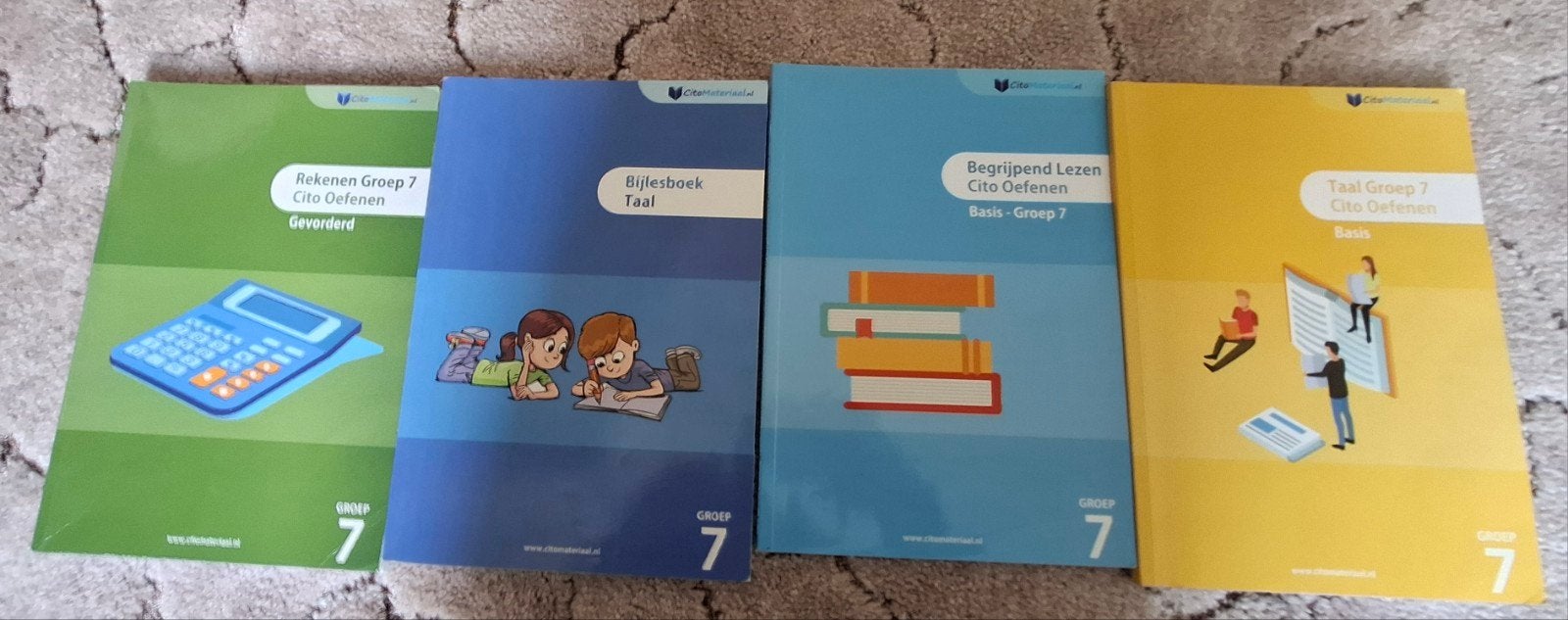 Cito Oefenboeken Groep 7: Rekenen, Taal, Begrijpend Lezen, Boeken, Schoolboeken, Ophalen of Verzenden, Zo goed als nieuw, Overige niveaus