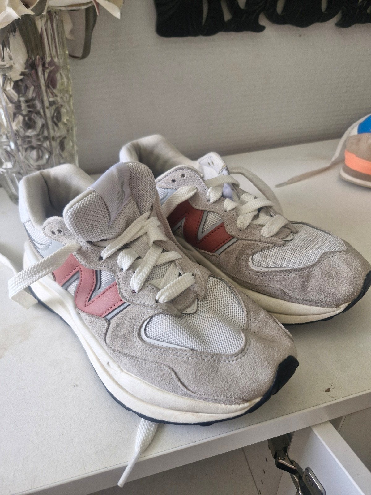 New Balance 57/40 sneakers - Beige/Roze, Beige, New Balance, Ophalen of Verzenden, Sneakers of Gympen