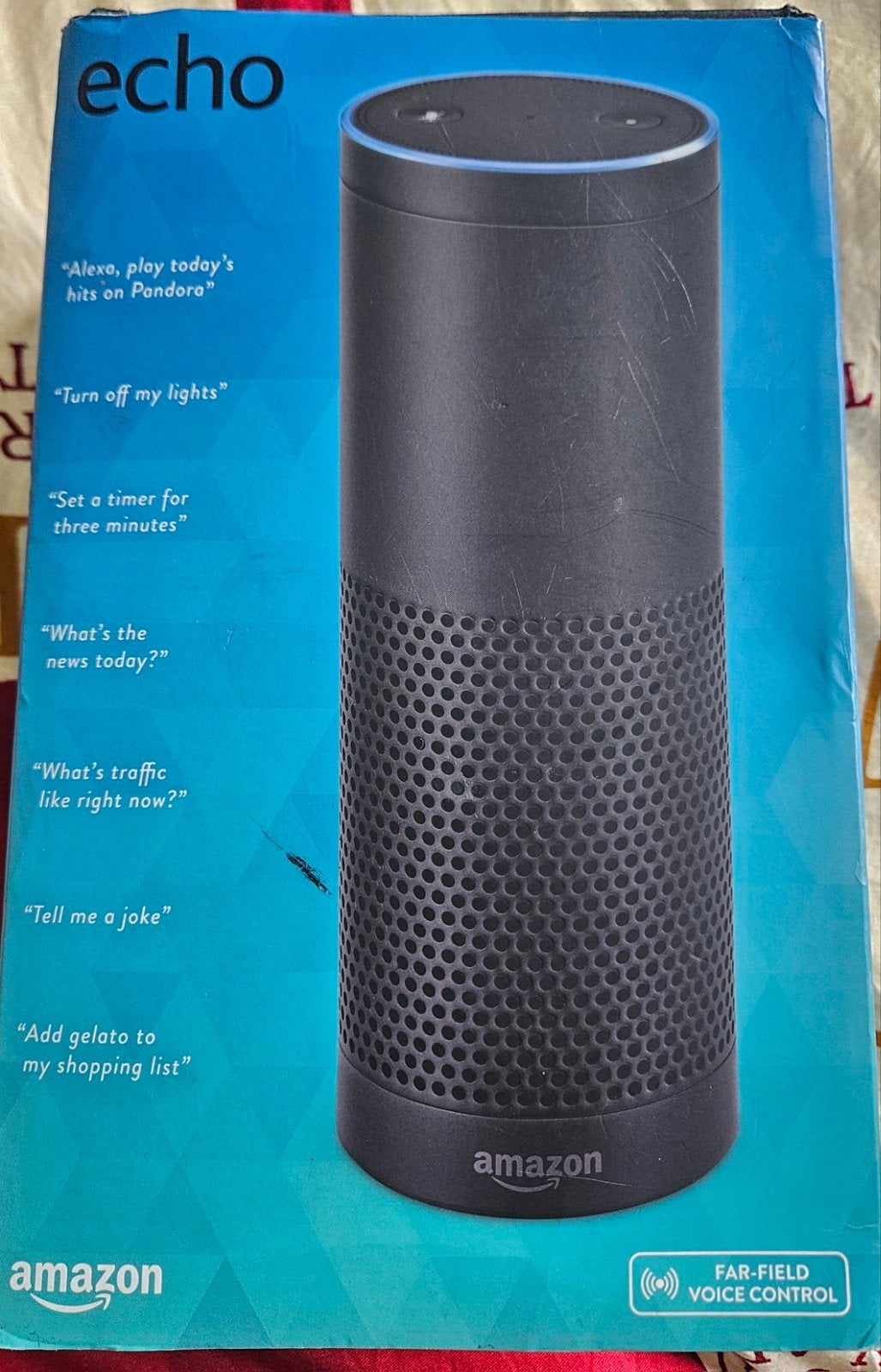 Amazon Echo (1e generatie) Slimme Speaker - Zwart