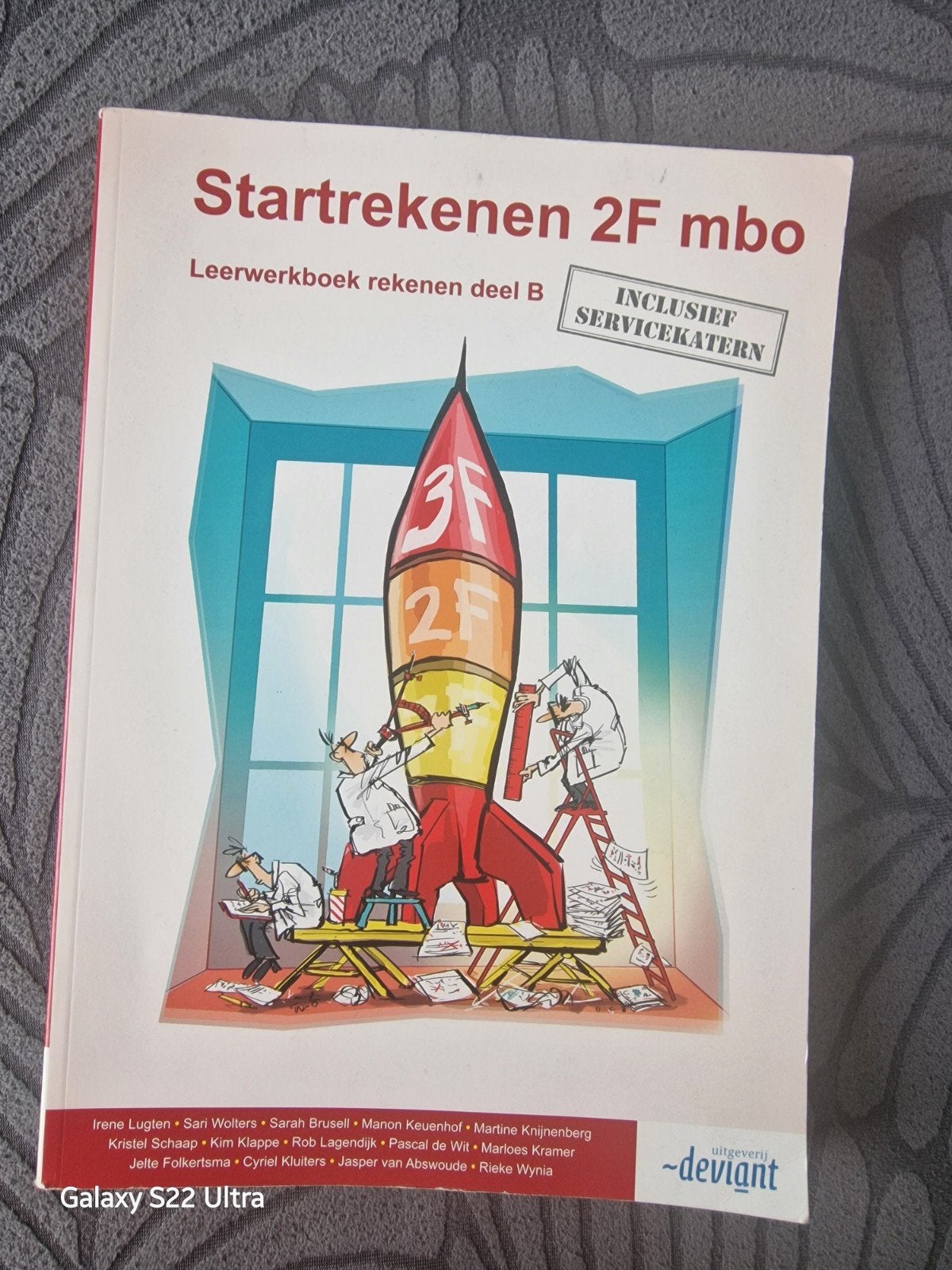 VIA Vervolg 1F Nederlands & Startrekenen 2F mbo deel B, Ophalen of Verzenden, Zo goed als nieuw, Overige niveaus, Nederlands