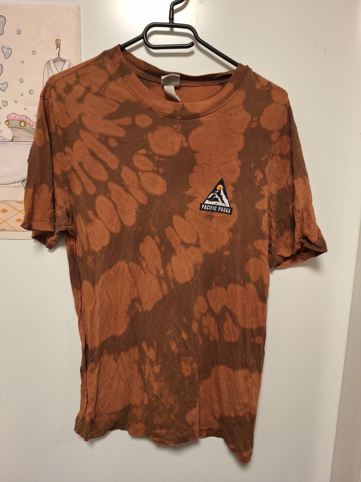 indeknoop - tie dye shirt h&m maat S, Verzenden, Gedragen, Maat 46 (S) of kleiner